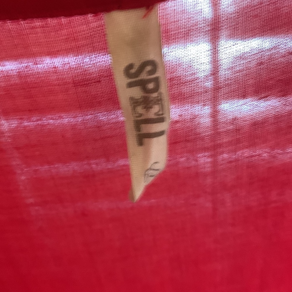 SOLD💋spell black opium beaded kimono with tassels - Picture 10 of 12